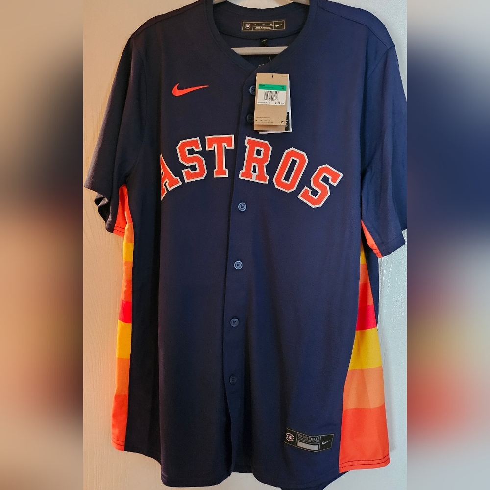 Houston Astros Kyle Tucker Nike  Jersey Size XL